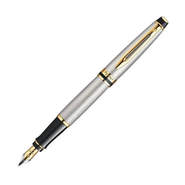 Waterman Expert Stainless Steel GT Fountain Pen Medium The Stationers